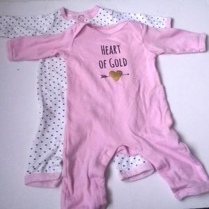 2 pack full body onesies